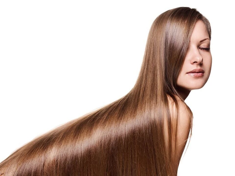 Healthy hair after using Trichomist Forte